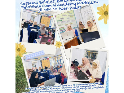 Bersama Belajar, Bersama Berinovasi: Pelatihan Gemini 