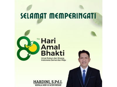 Hari Amal Bakti 2026