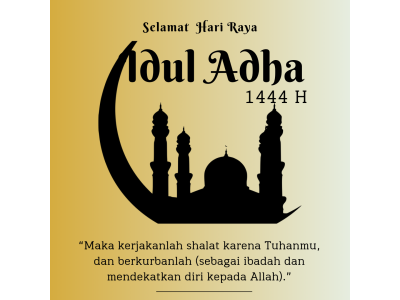 Hari Raya Idul Adha tahun 1444 H