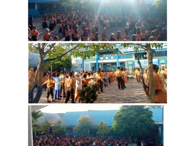 Kegiatan Rutin Senam pagi di hari Sabtu 
