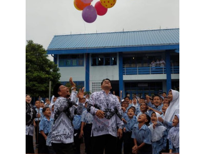 Foto Peringatan HUT PGRI / Hari Guru tahun 2021 MIN 10 Abes