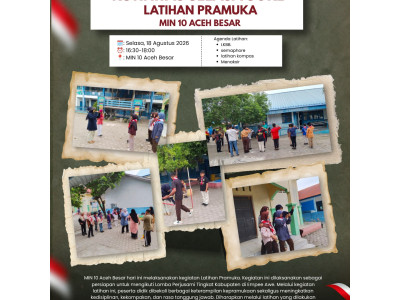 Rutinitas Sore Selasa, Ektrakurikuler Pramuka
