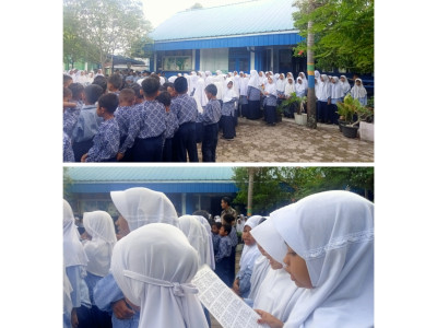 Kegiatan Rutin Rabu Pagi Membaca Asmaul Husna 